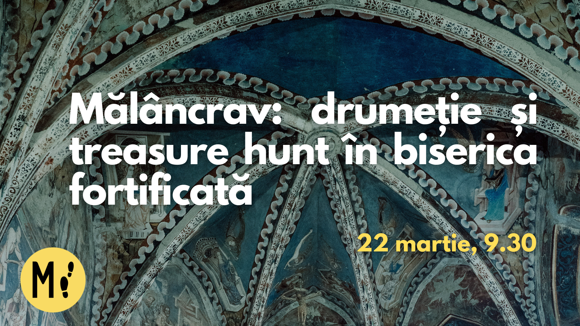 Mălâncrav: drumeție și treasure hunt în biserica fortificată