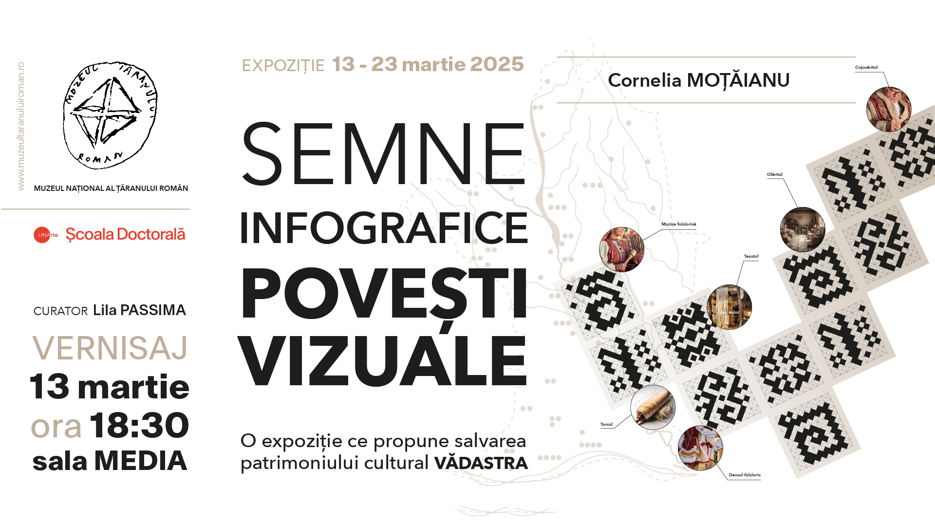 EXPOZIȚIA SEMNE INFOGRAFICE. Povești vizuale