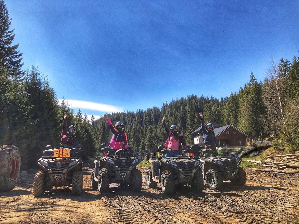 Adrenalină și distracție ATV-Off road. Experiență unică pe patru roți.