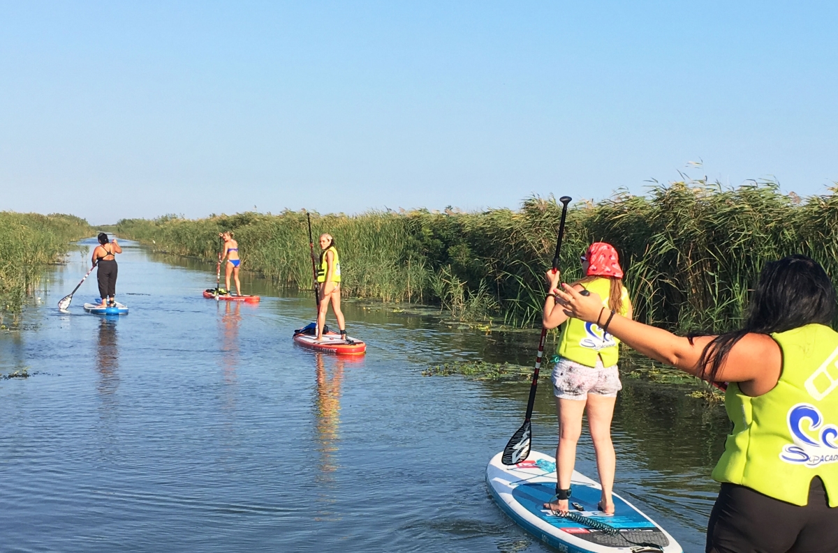 Explorează natura practicând Stand Up Paddle în Delta Dunării Mila 23