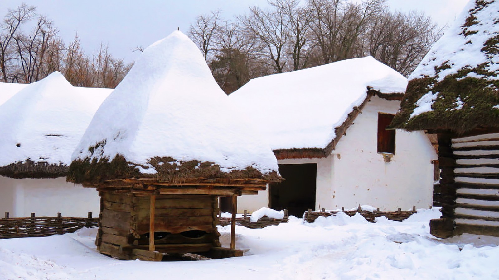 Snowshoeing in Romania