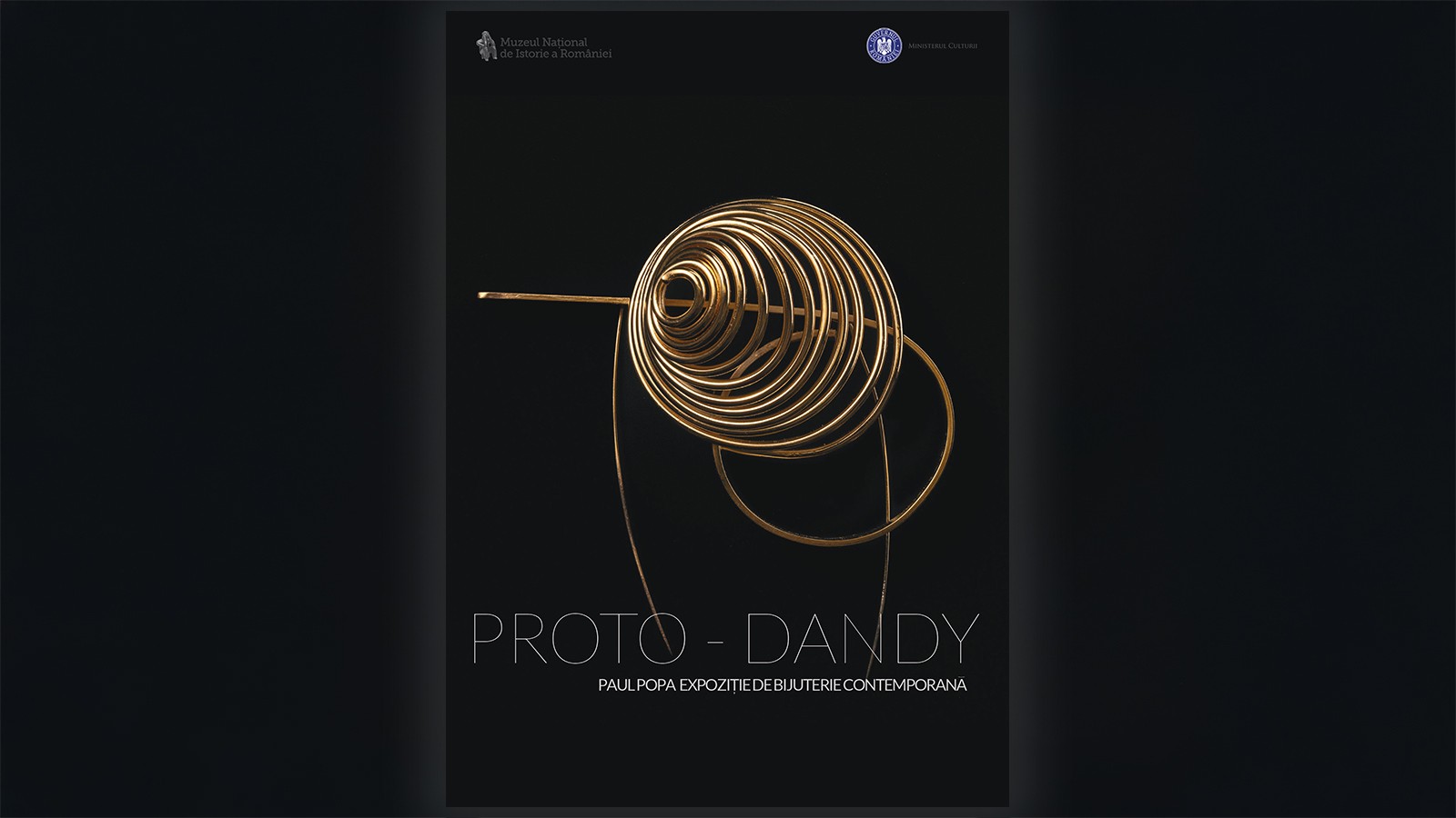 „Proto-dandy” - expoziție de bijuterie contemporană, la MNIR