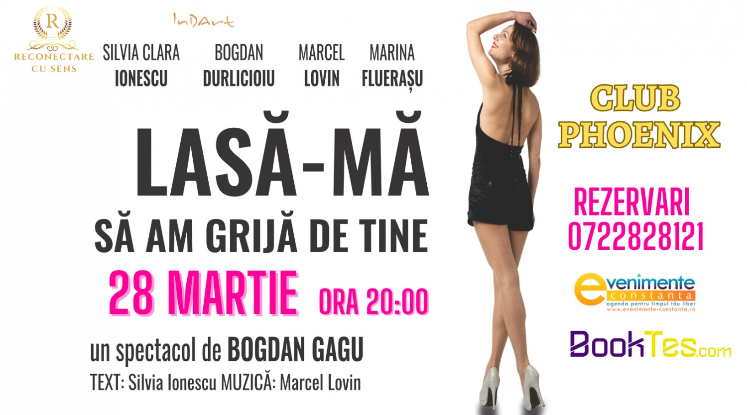 28 MARTIE: comedia "Lasa-ma sa am grija de tine" la Club Phoenix